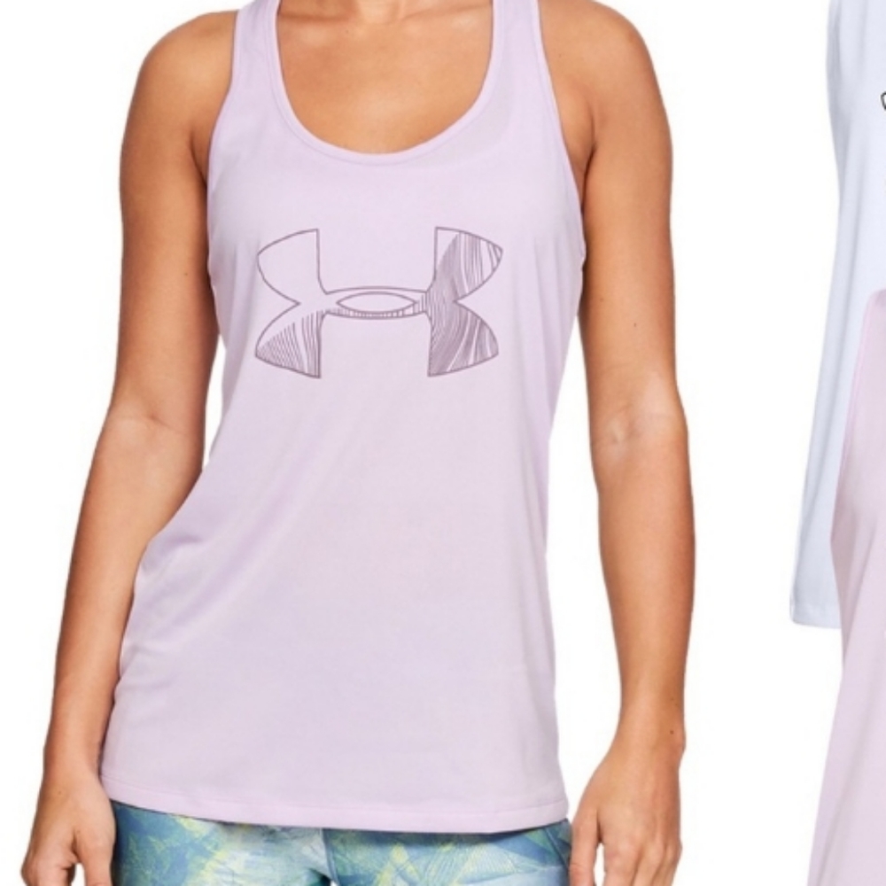New Under Armour Tech graphic tank extra small